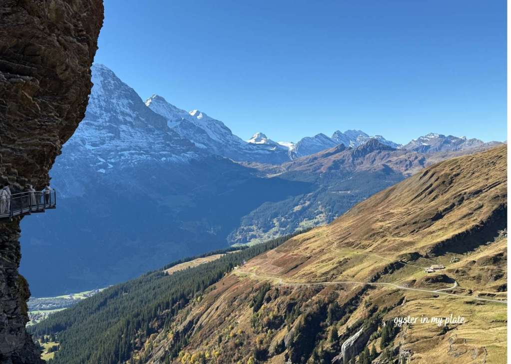 피르스트 클리프워크에서 바라본 절경