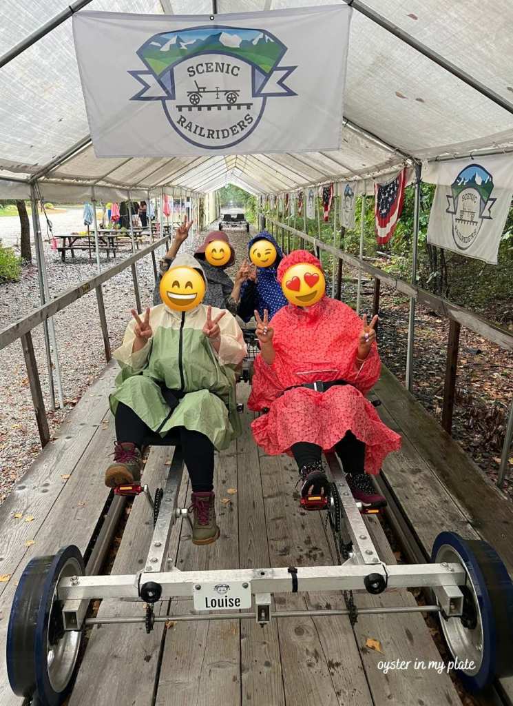 뉴햄프셔 화이트 마운틴 Scenic RailRiders 레일바이크 체험
