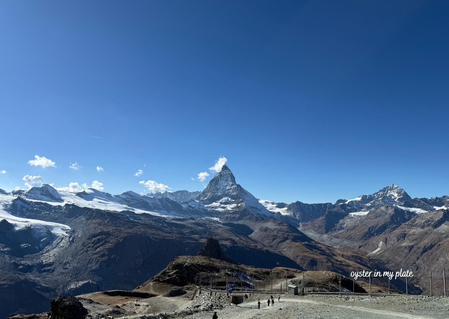 고르너그라트 전망대에서 바라본 마테호른 전경